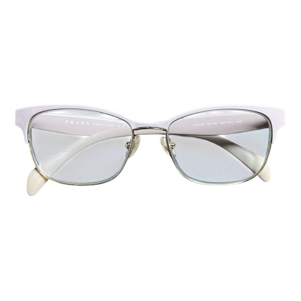 PRADA VPR 18T UE0 101 eyeglasses frames in blush pink acetate